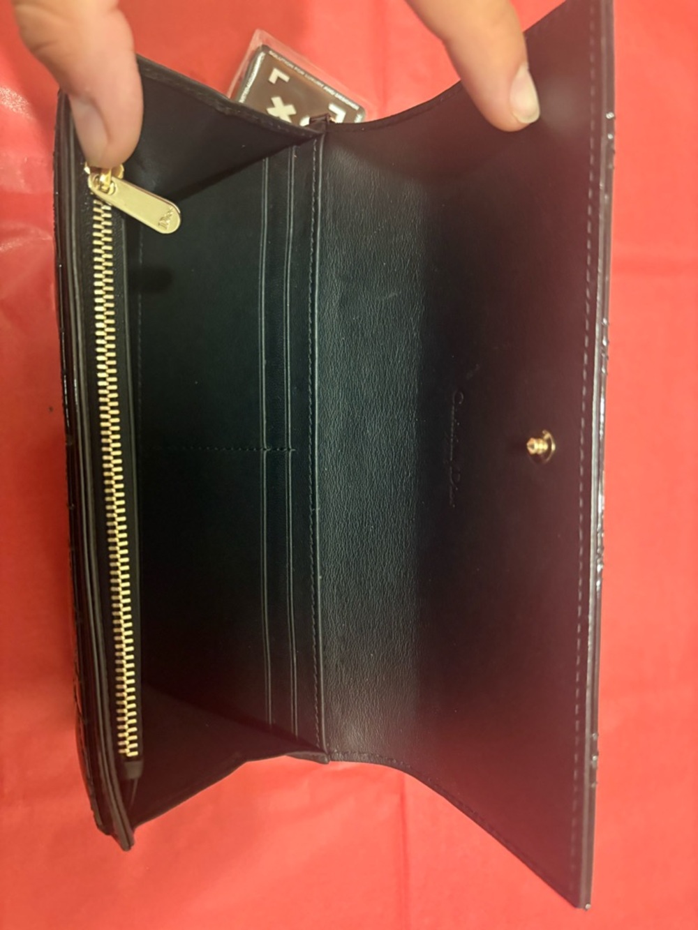 Dior Lady Dior Patent Cannage
Long Wallet - Picture 4 of 4